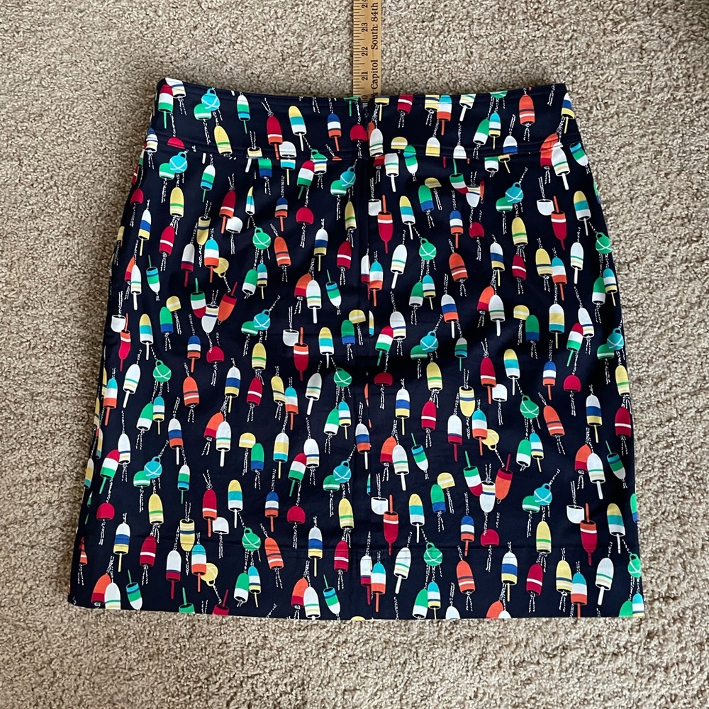 Talbots Nautical Theme Skirt with Pockets - Size 8